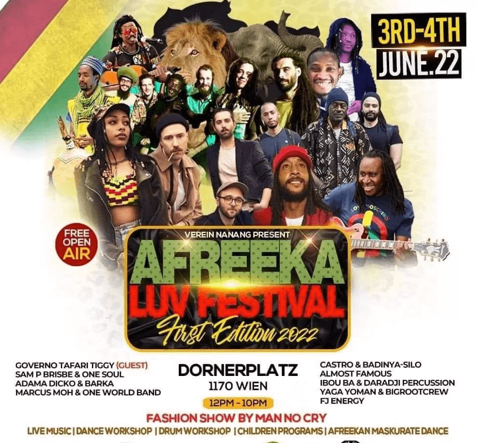 Wien: Afreeka Luv Festival - Black Austria